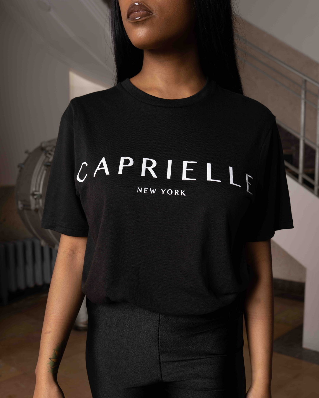 Black Basic Tee
